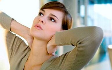 eseguire la ginnastica per l'osteocondrosi cervicale influenzerà l'eliminazione della malattia